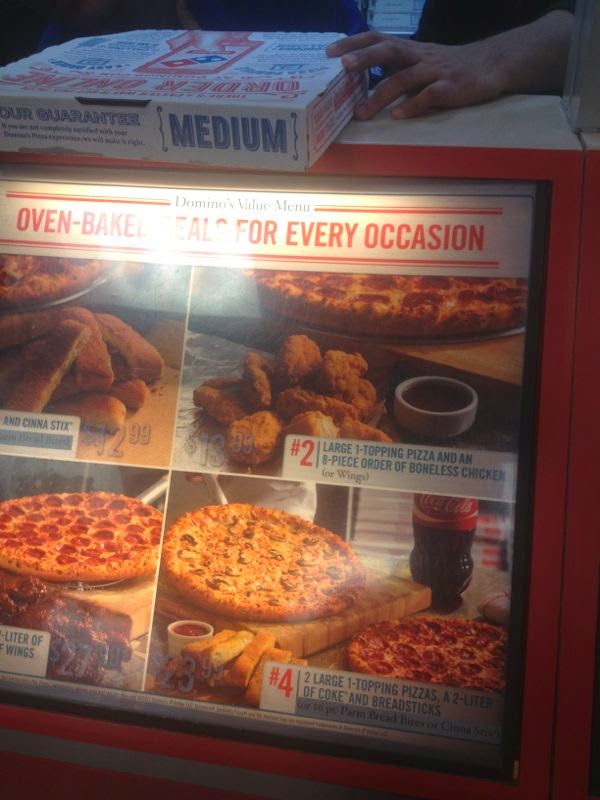 Menu Domino's Pizza Nydalen-1